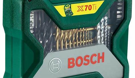 Coffret Foret Bosch 70 Pieces Titanium X Line 2 95 Dealsan