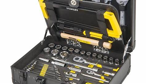 Coffret Outils Stanley Jumbo Boîte à 48,6x28,5x23,2 Cm Hubo