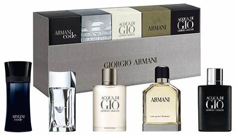 Armani Coffret Miniatures de Parfums pour Homme Kosmenia