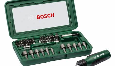 Coffret Vissage Bosch 46 Pieces De Pièces à Prix Pas Cher