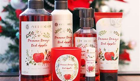 Pomme Rouge, l'une des fragrances des Fêtes 2018 de Yves