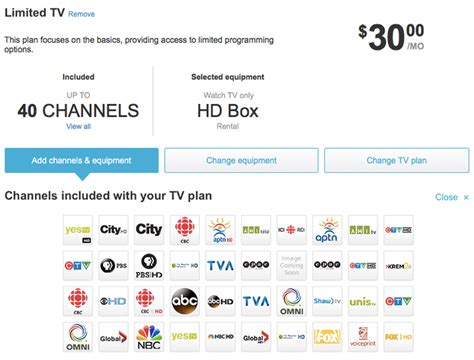 cogeco tv channel packages