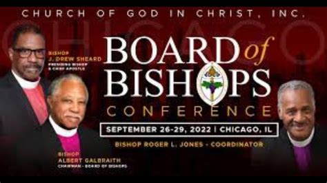 cogic bishops conference 2022
