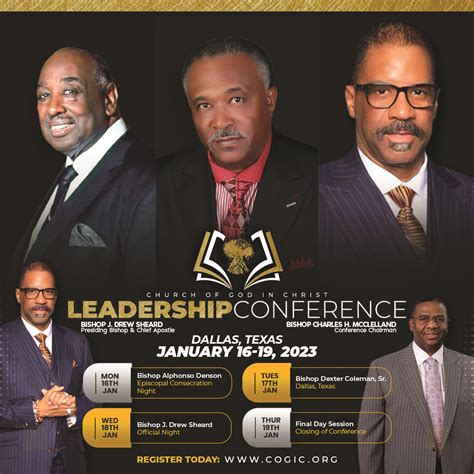 cogic leadership conference 2023