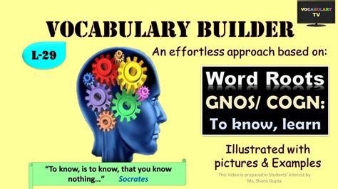 cogn root word definition and examples