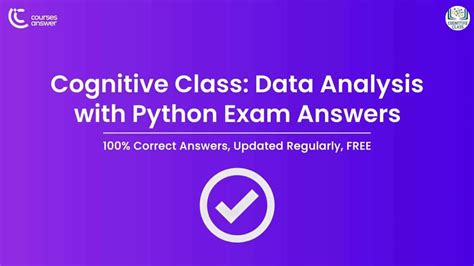cognitive class data analysis with python answers