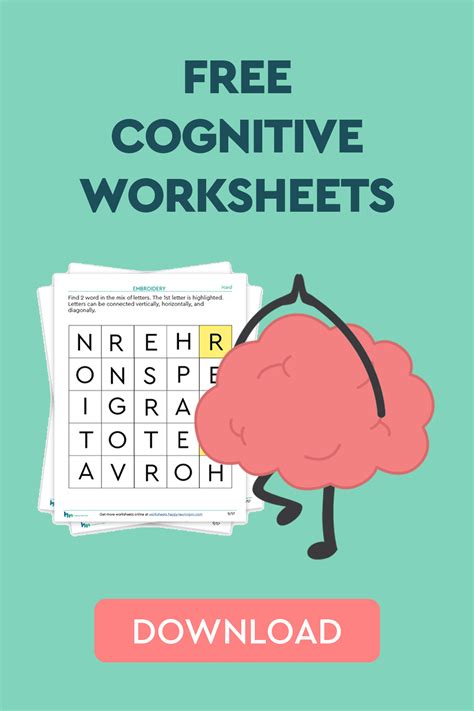 Cognitive Processing Activities Printables