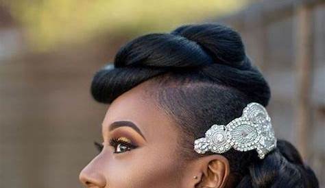 Coiffure Afro Mariage Chignon Cheveux 60 Idées Pour Une Mariée