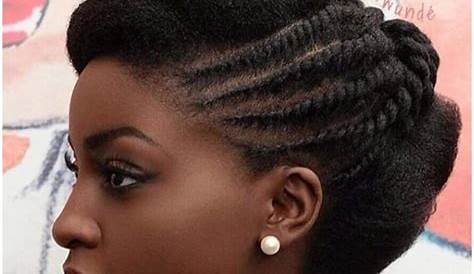 ouble strand twists, side cornrows! No added hair! 