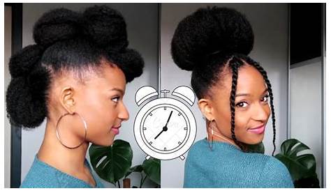 10 Coiffures Faciles pour Cheveux Crépus Afro à faire soi