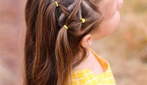 Coiffure Facile Pour Petite Fille Cheveux Mi Long 90 Idees Votre Princesse Braids For Hair Braids For Short Hair Prom Hairstyles For Hair