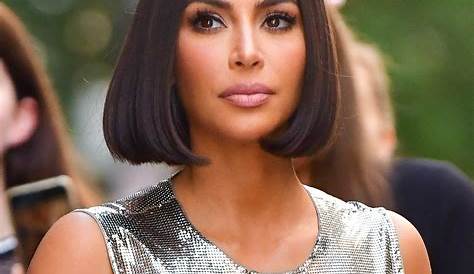 Coiffure Kim Kardashian Tresse Pour Exemple D'image