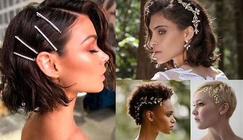 Coiffure Mariage Cheveux Boucles Courts 1001 + Idées Pour Une