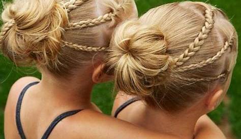 Coiffure Petite Fille Chignon Tresse La Jeune Parfaite En 70 Idees Super