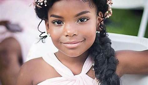 Coiffure Pour Petite Fille Noire Mariage Cute Braided Hairstyles For Little Black Girls Hair Styles Braids For Black Hair Girls Hairstyles Braids