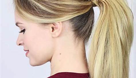 Coiffure Simple Femme Cheveux Long Tresse Mi A Faire Soi Même