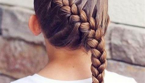 Coiffure Pour Petite Fille Coiffure Facile Coiffure Enfant Tutoriels Coiffure