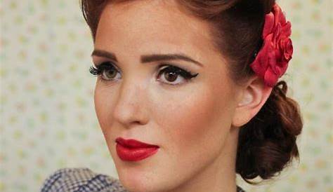 Coiffure Vintage Femme Pin Up La En Plusieurs Photos Et Vidéos Archzine.fr