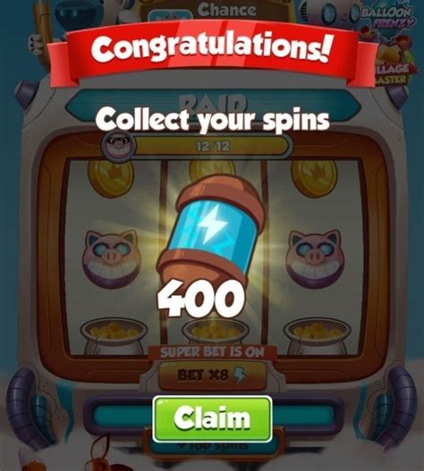 Coin master free spin 400 spin link (coinmasterspinlink) Coin Master