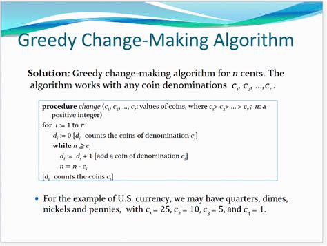 Coin Change Using Greedy