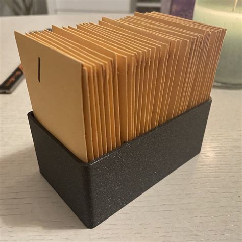 Coin Envelope Storage Box