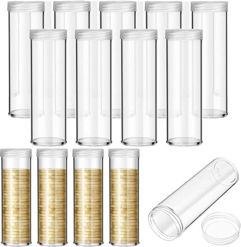 Coin Tubes Plastic