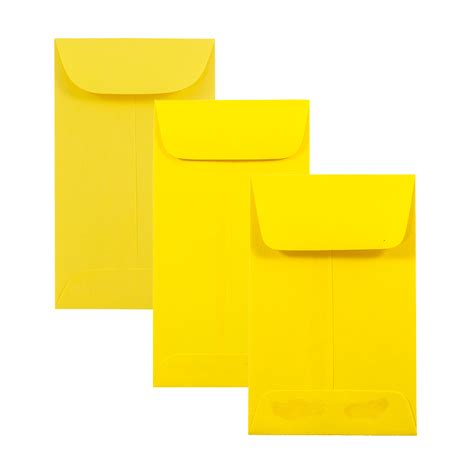 Coin Yellow Envelopes