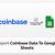 coinbase google sheets