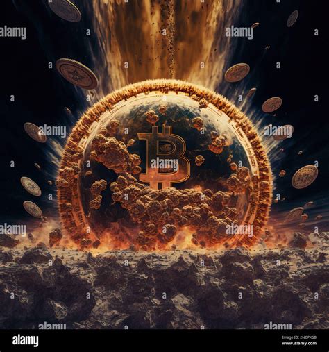 coins exploding like bitcoin