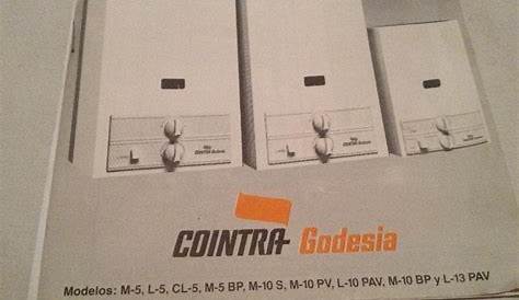 Cointra Godesia Manual Calentador Automático Butano De Segunda