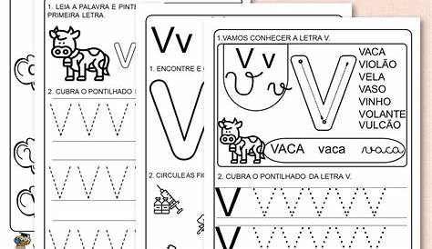 Letter V Worksheets, Math Coloring Worksheets, Preschool Coloring Pages