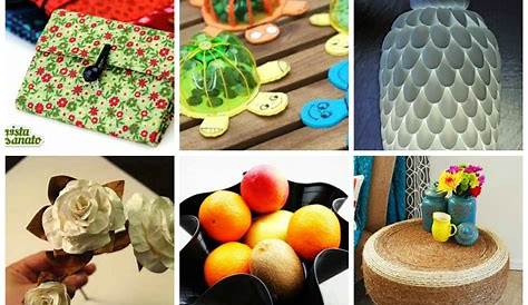 34 Objetos Feitos com Material Reciclado Super Fáceis de Fazer