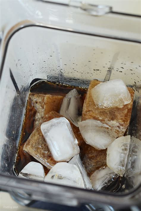 Coke And Ice In A Blender