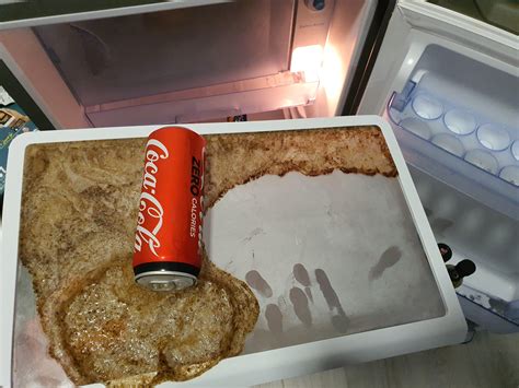 Coke Can Explode In Fridge