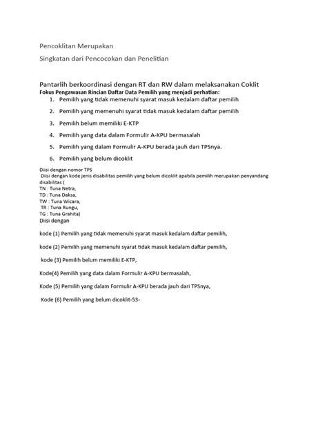 KPU Kabupaten Lingga Gelar Gerakan Coklit Serentak di 13 Kecamatan se