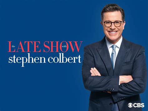 colbert late show guest schedule tonight