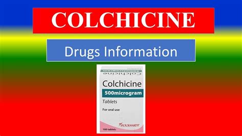 colchicine serious side effects