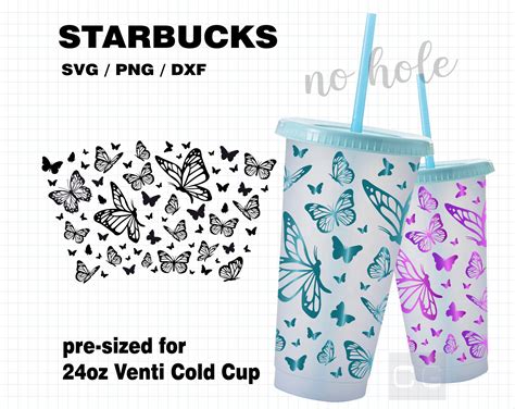 Castle Starbucks Cold Cup SVG Full Wrap for Starbucks Venti Etsy
