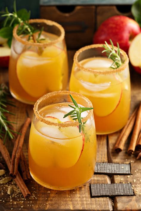 Cold Apple Cider Cocktail