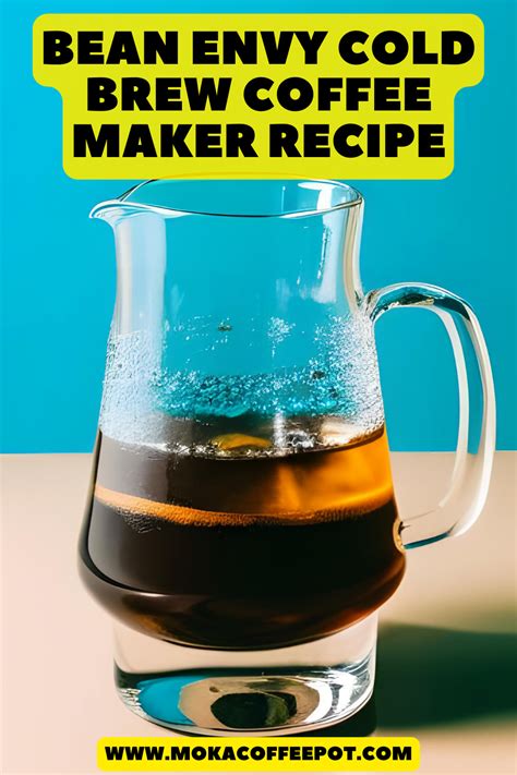 Cold Brew Coffee Maker Recipe