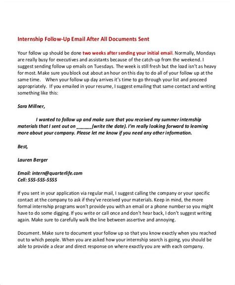Cold Email for Internship Template
