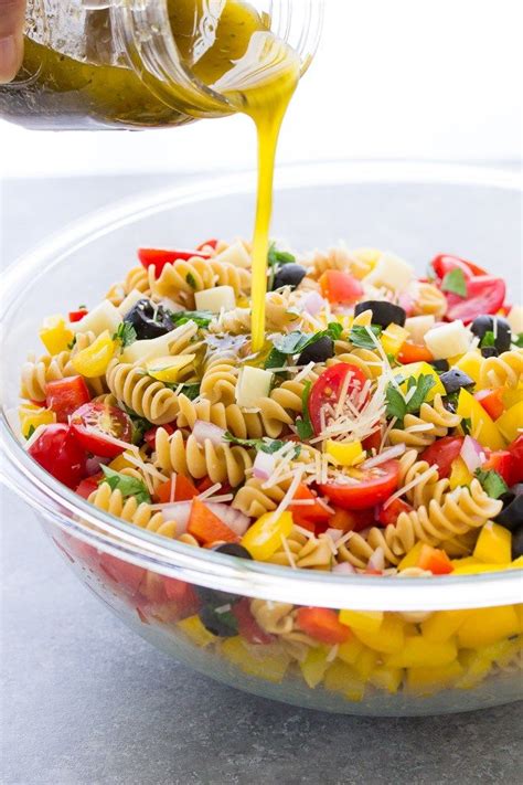 cold pasta salad dressing