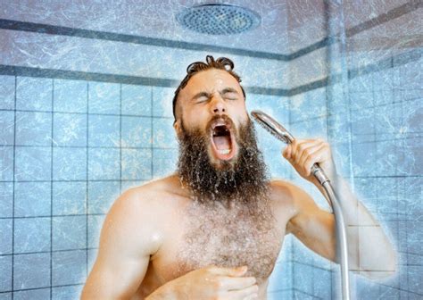Cold Shower In Cold