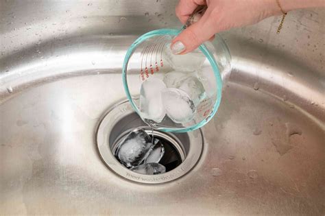 cold water in garbage disposal