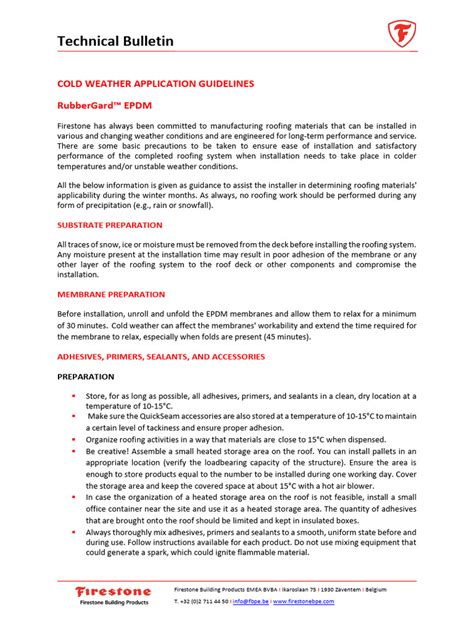 Cold Weather Application: Winter Tech Breakthrough