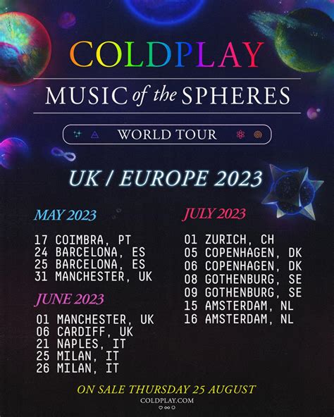 coldplay concert los angeles date