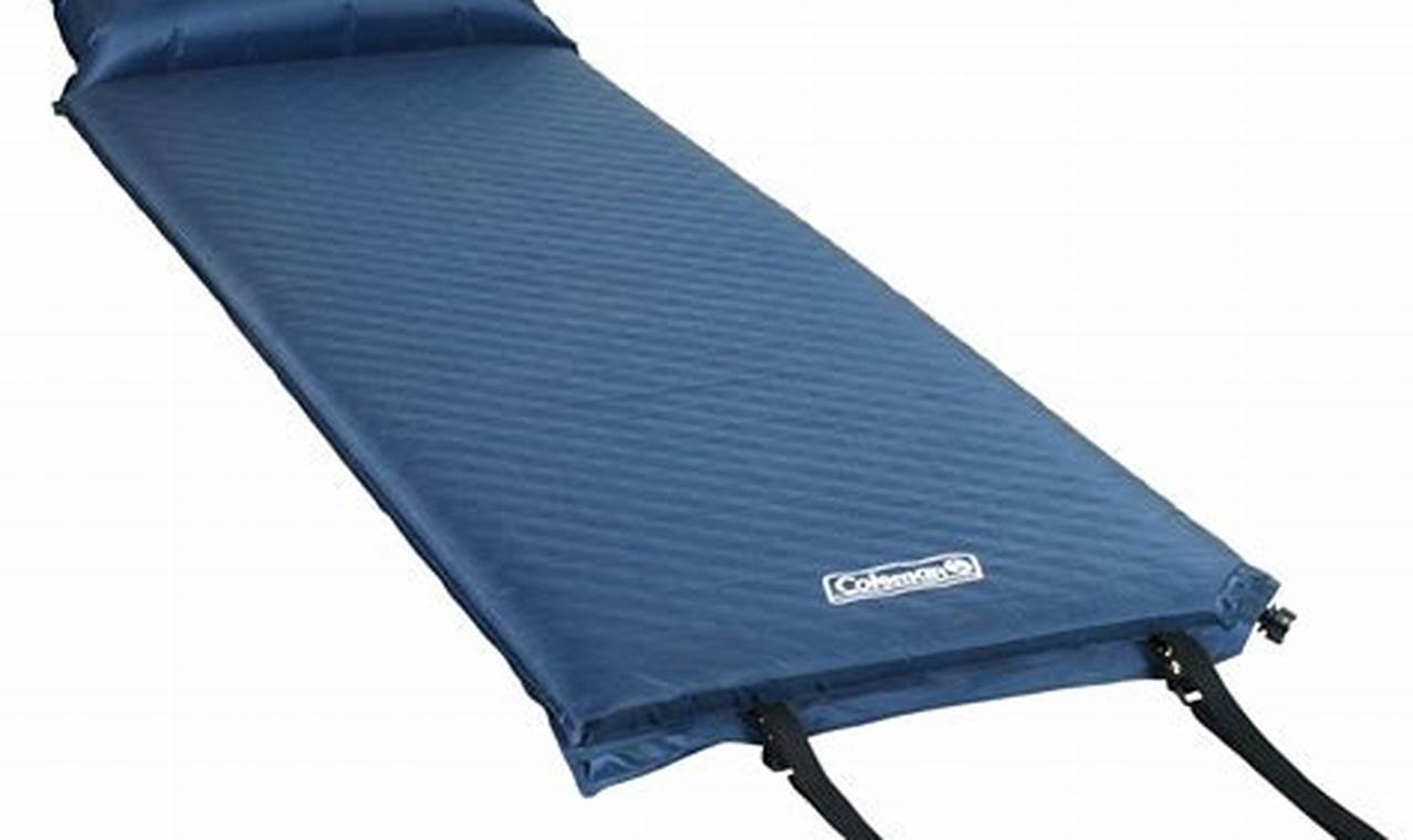 Coleman Self-Inflating Camping Pad with Pillow: The Ultimate Comfort Solution for Your Outdoor Adventures