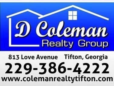 coleman realty tifton