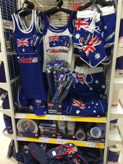 coles australia day merchandise