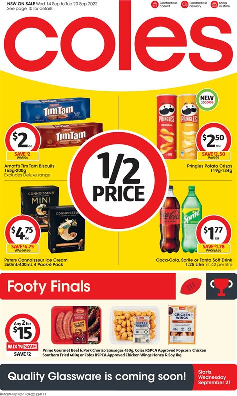 coles catalogue starting wednesday 19th
